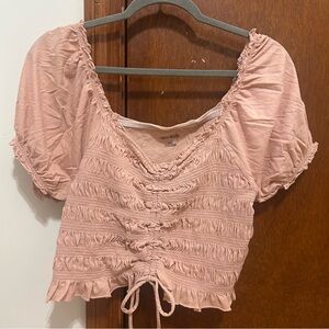 Wild Fable Blush Crop Top